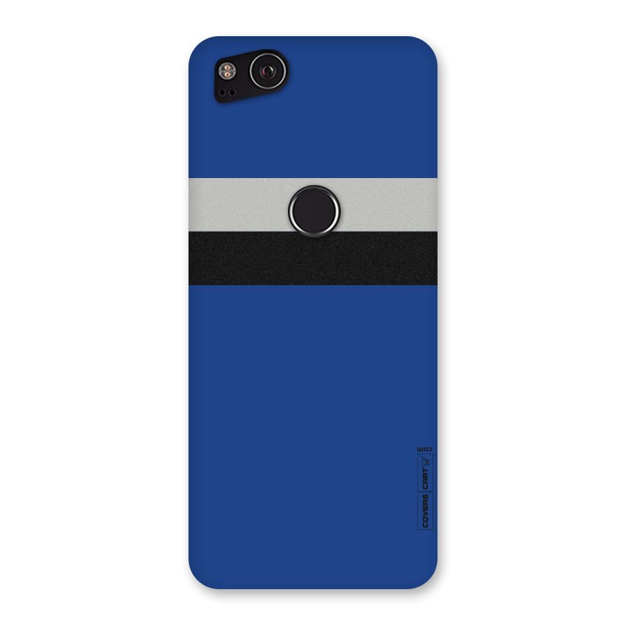 Grey Black Strips Back Case for Google Pixel 2