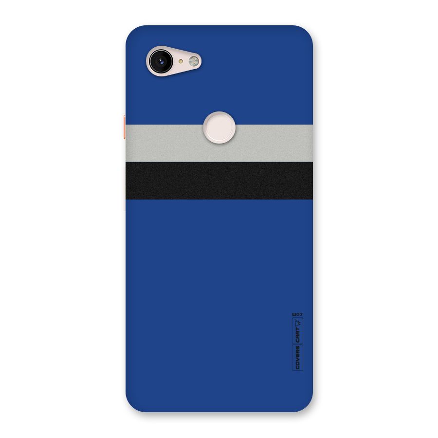 Grey Black Strips Back Case for Google Pixel 3 XL