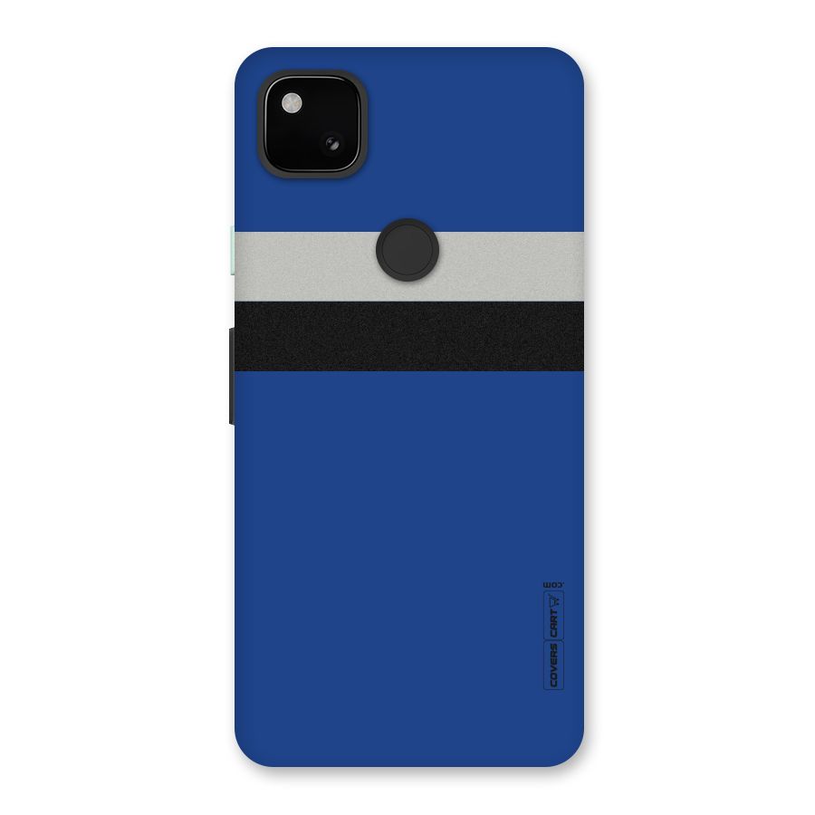 Grey Black Strips Back Case for Google Pixel 4a