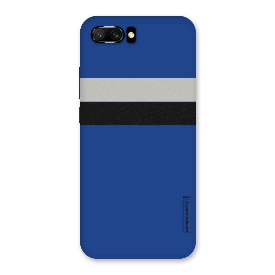 Grey Black Strips Back Case for Honor 10