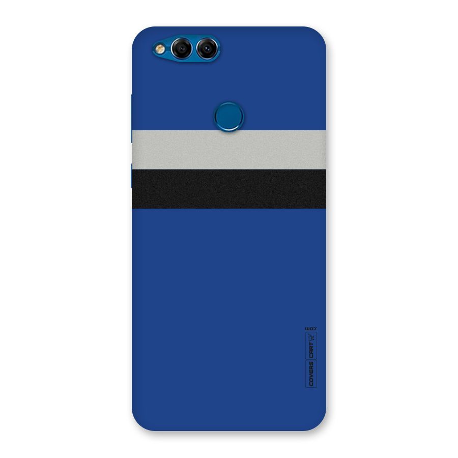 Grey Black Strips Back Case for Honor 7X