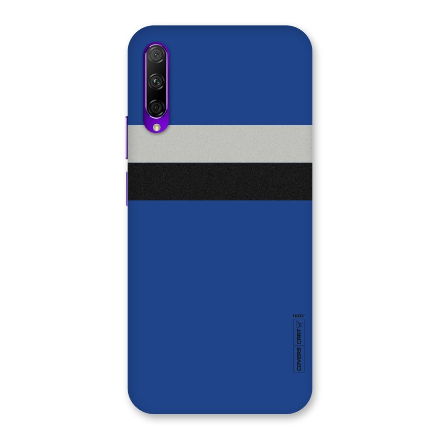 Grey Black Strips Back Case for Honor 9X Pro