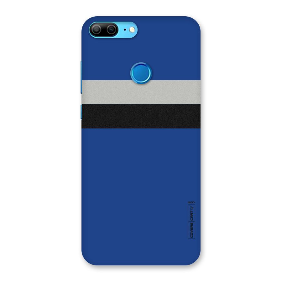 Grey Black Strips Back Case for Honor 9 Lite