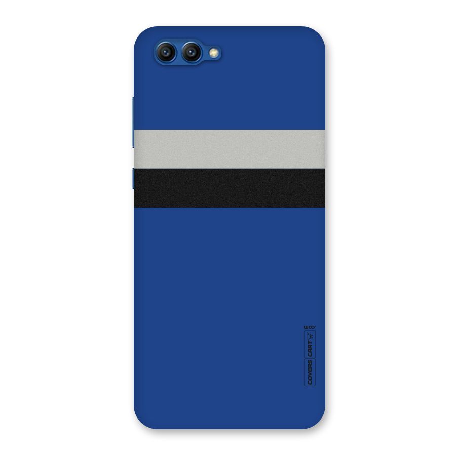 Grey Black Strips Back Case for Honor View 10