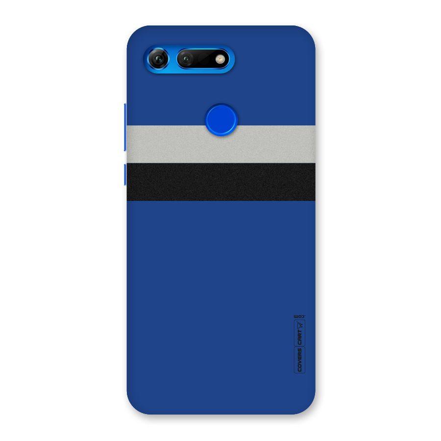 Grey Black Strips Back Case for Honor View 20