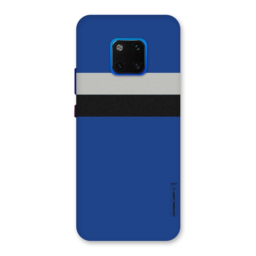 Grey Black Strips Back Case for Huawei Mate 20 Pro