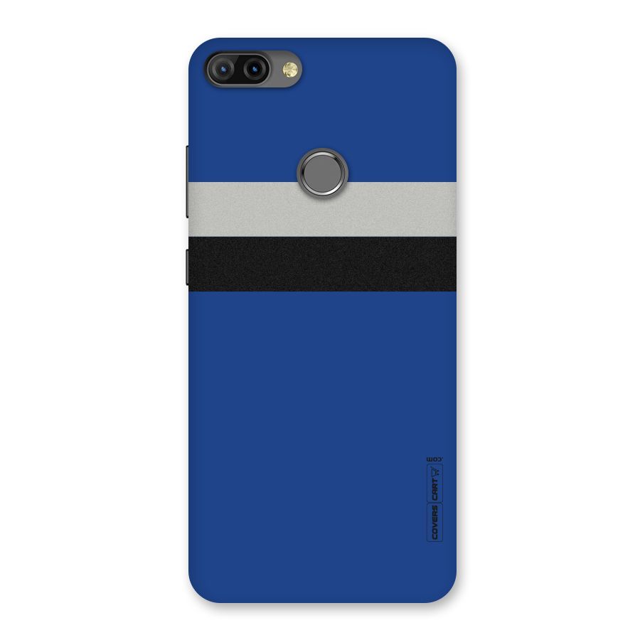 Grey Black Strips Back Case for Infinix Hot 6 Pro