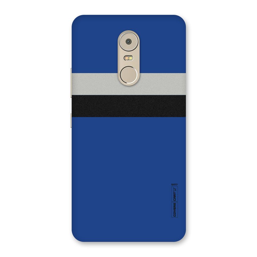 Grey Black Strips Back Case for Lenovo K6 Note