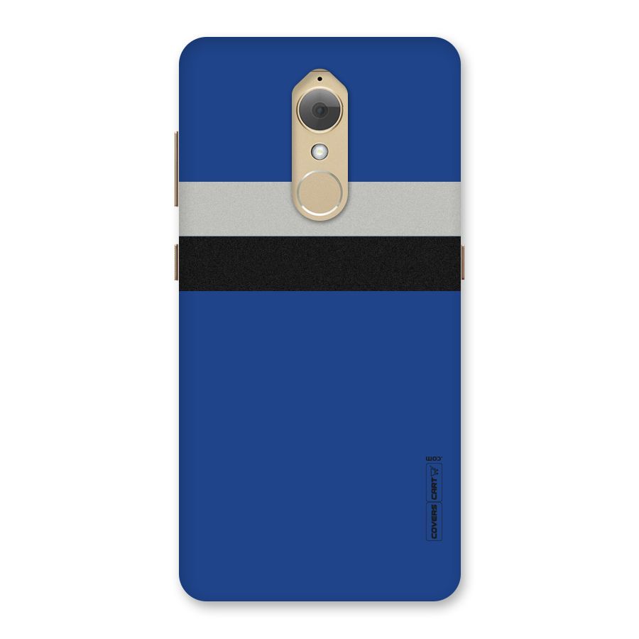 Grey Black Strips Back Case for Lenovo K8