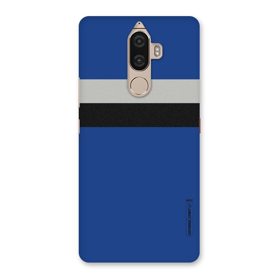 Grey Black Strips Back Case for Lenovo K8 Note