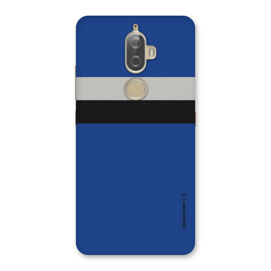 Grey Black Strips Back Case for Lenovo K8 Plus