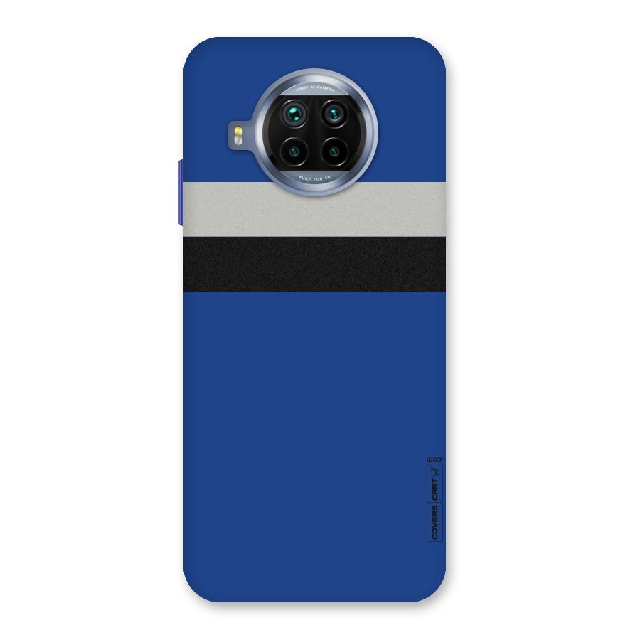 Grey Black Strips Back Case for Mi 10i