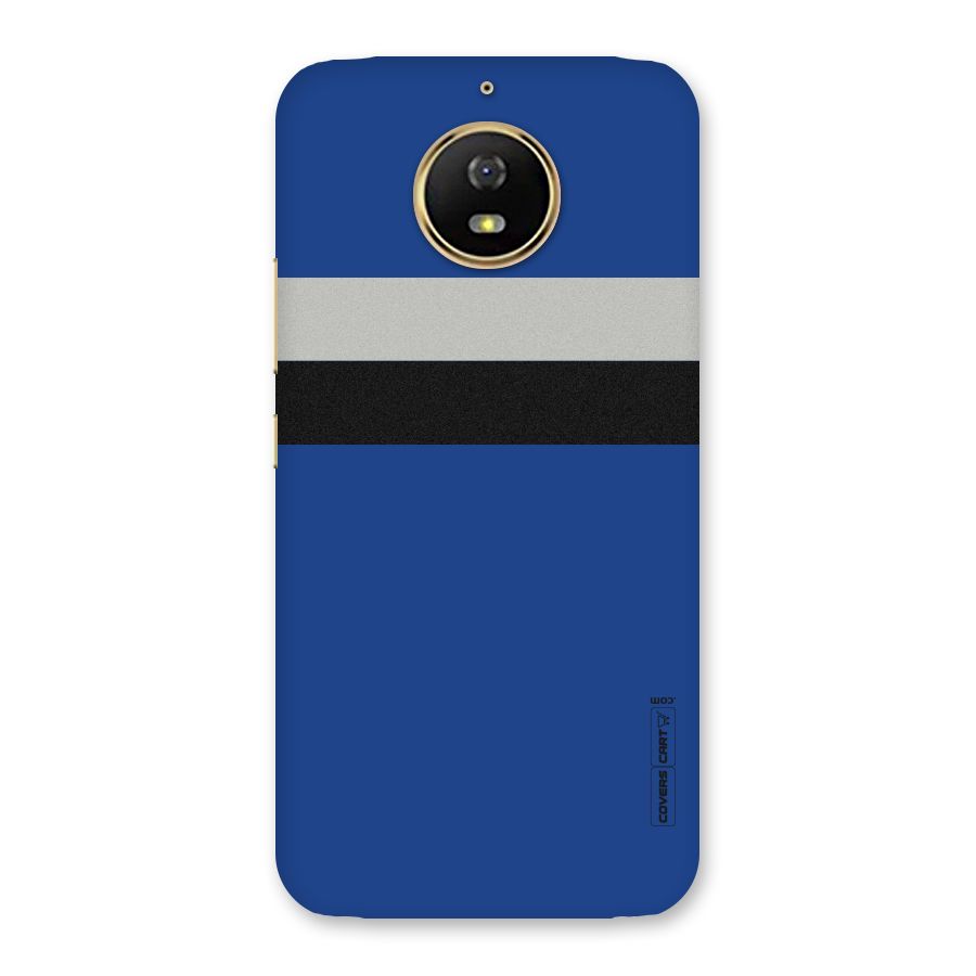Grey Black Strips Back Case for Moto G5s
