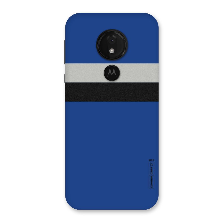 Grey Black Strips Back Case for Moto G7 Power