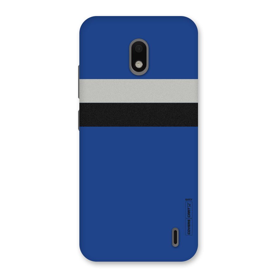 Grey Black Strips Back Case for Nokia 2.2