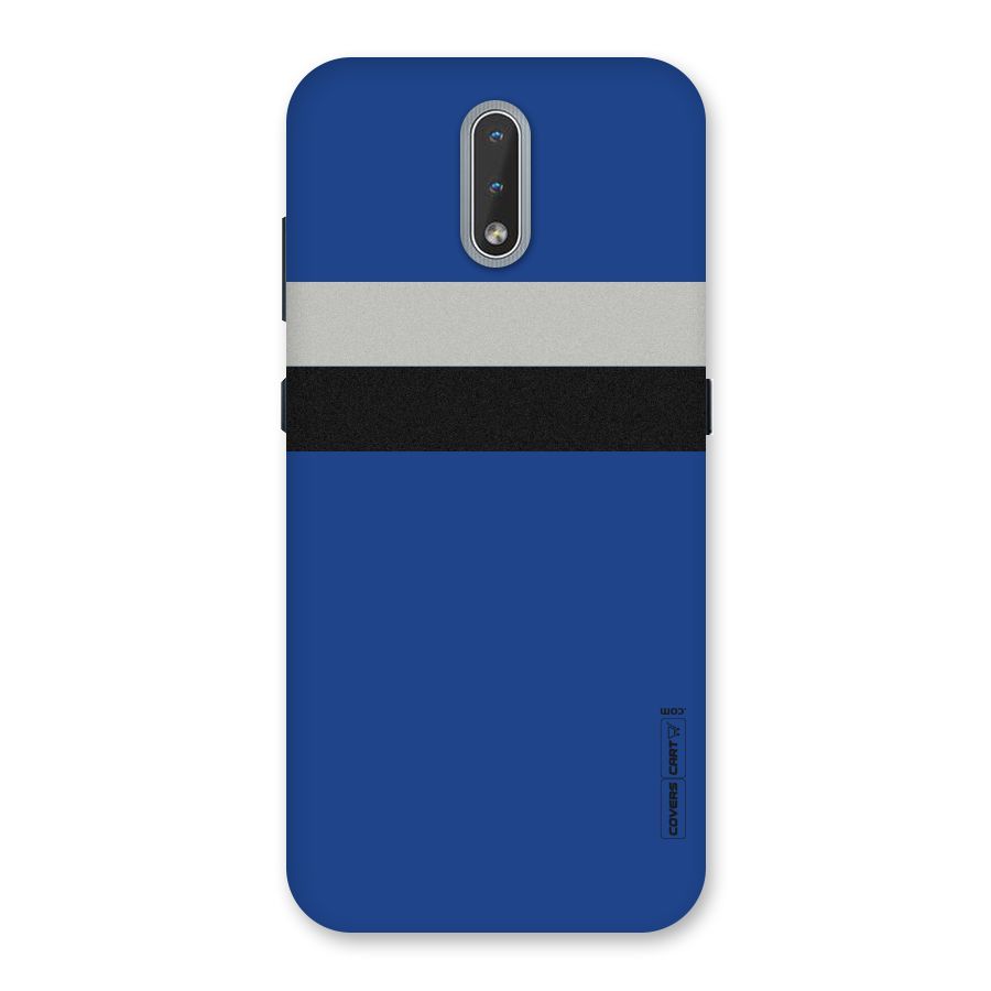 Grey Black Strips Back Case for Nokia 2.3
