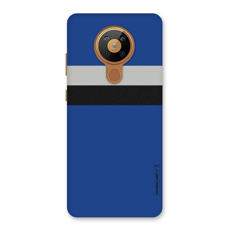 Grey Black Strips Back Case for Nokia 5.3