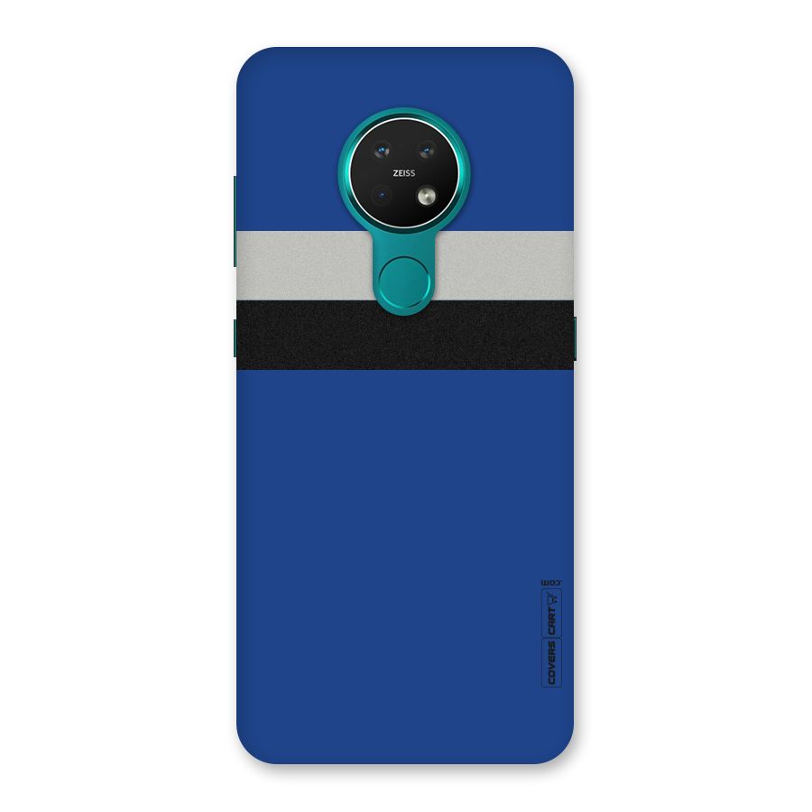 Grey Black Strips Back Case for Nokia 7.2