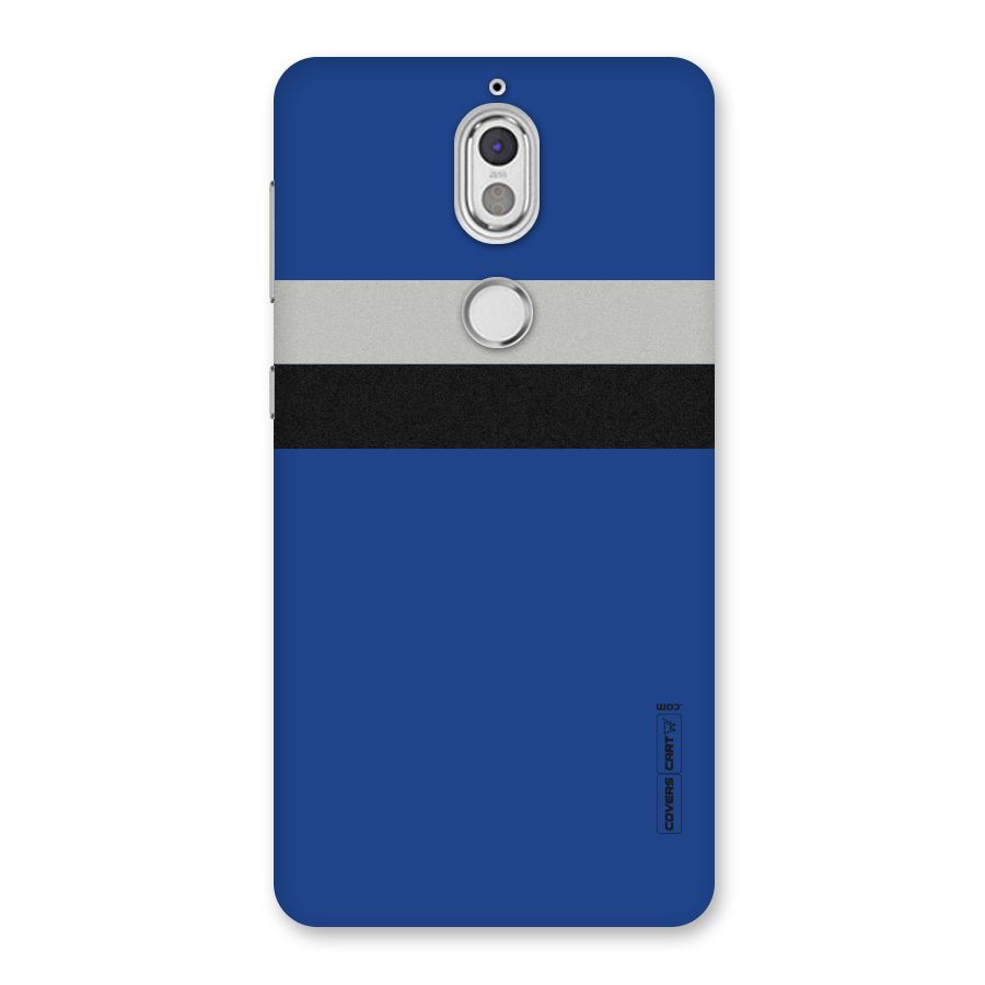 Grey Black Strips Back Case for Nokia 7