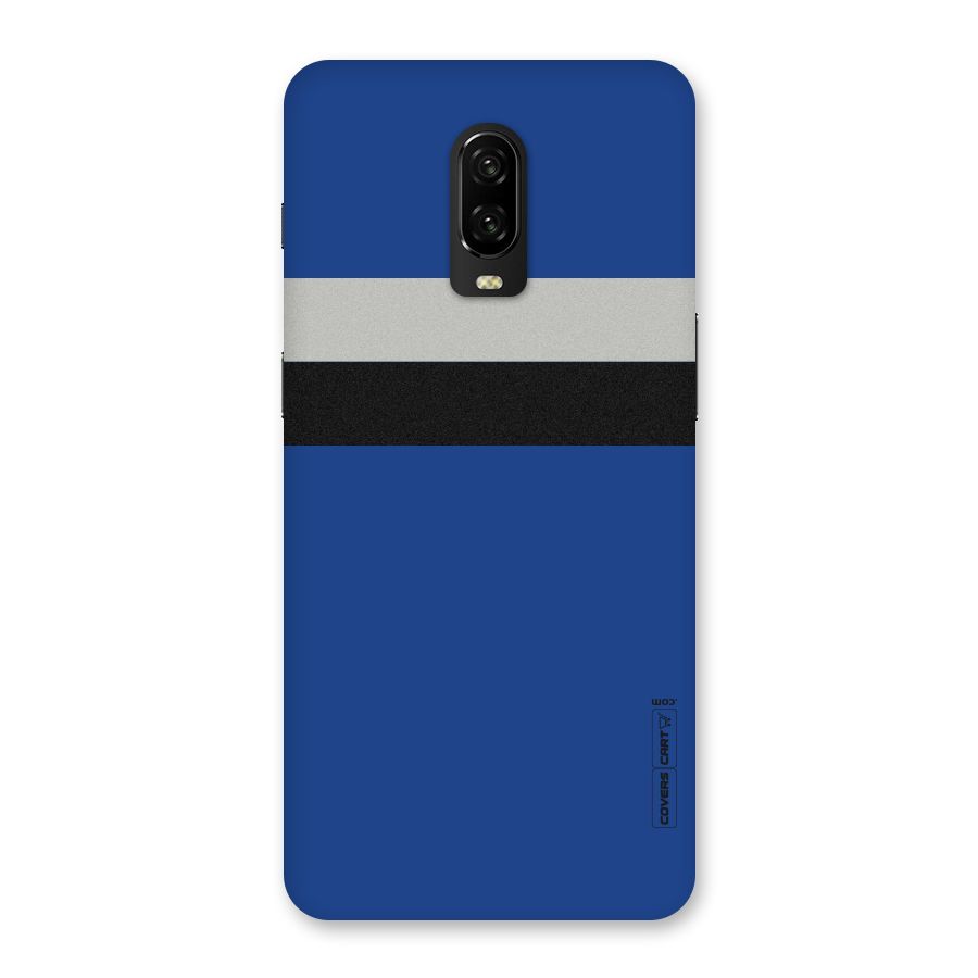 Grey Black Strips Back Case for OnePlus 6T