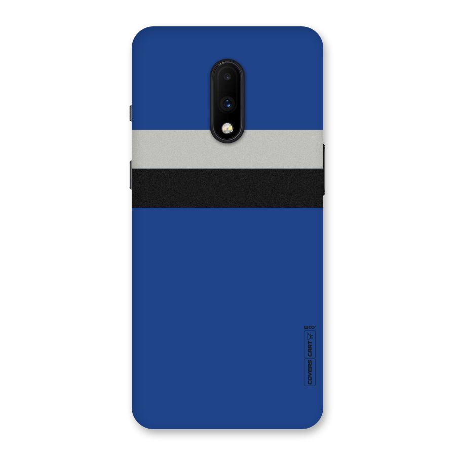 Grey Black Strips Back Case for OnePlus 7