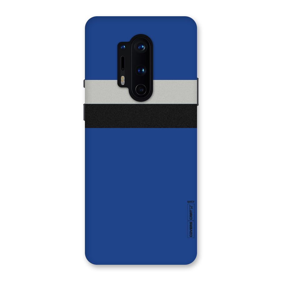 Grey Black Strips Back Case for OnePlus 8 Pro
