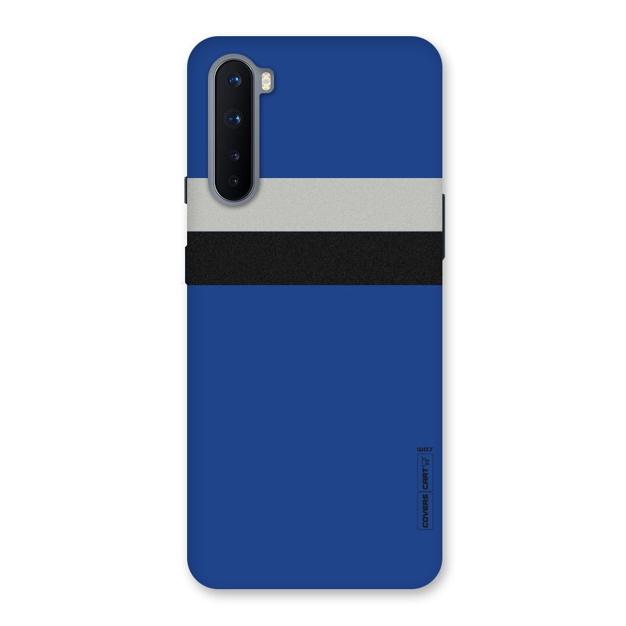Grey Black Strips Back Case for OnePlus Nord