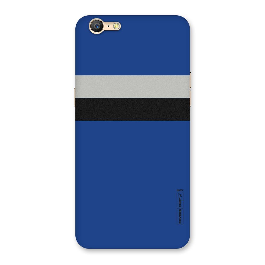 Grey Black Strips Back Case for Oppo A39