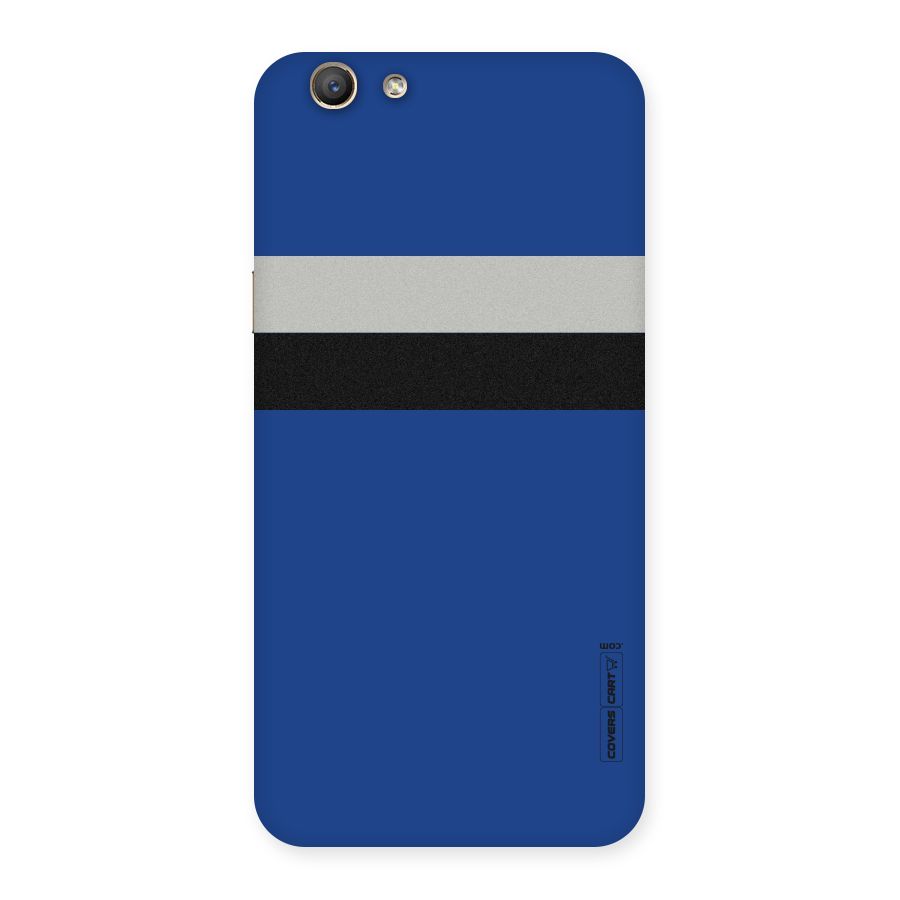 Grey Black Strips Back Case for Oppo A59
