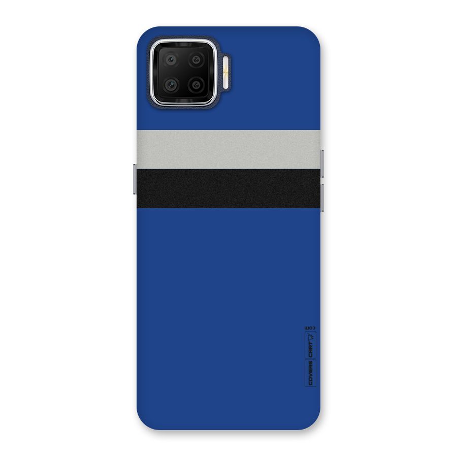 Grey Black Strips Back Case for Oppo F17