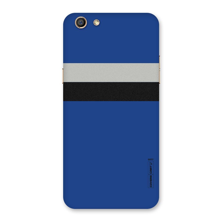 Grey Black Strips Back Case for Oppo F3