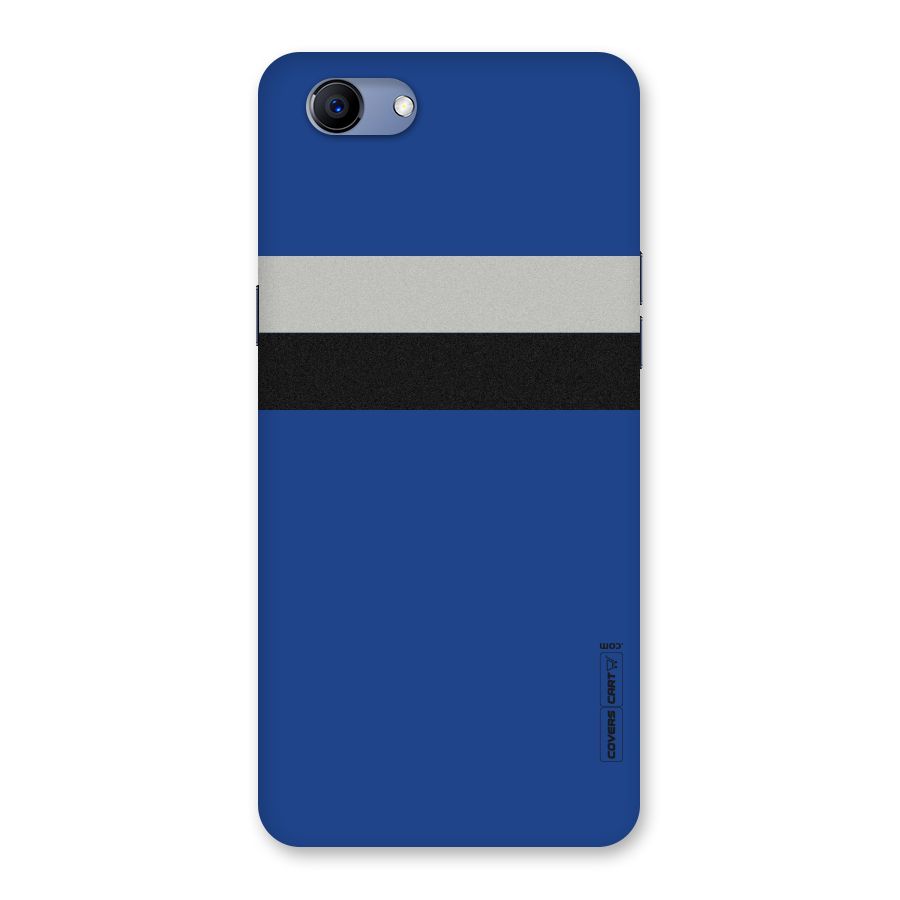 Grey Black Strips Back Case for Oppo Realme 1