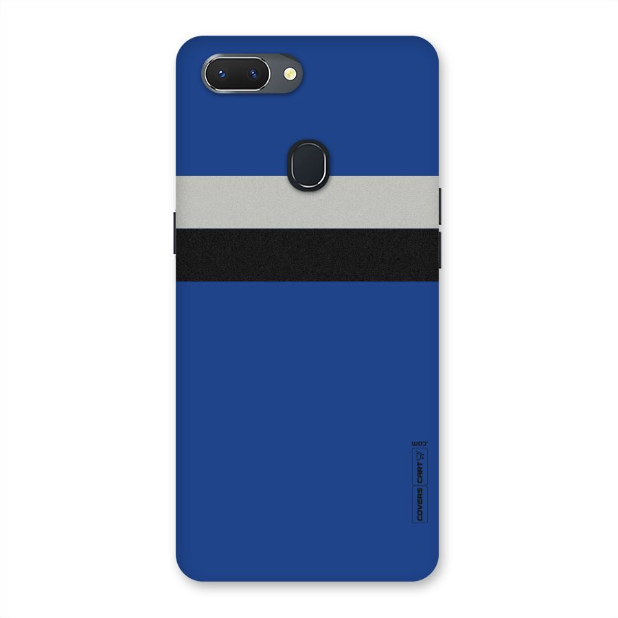 Grey Black Strips Back Case for Oppo Realme 2