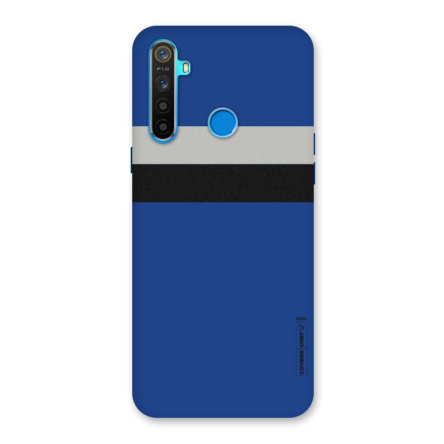Grey Black Strips Back Case for Realme 5