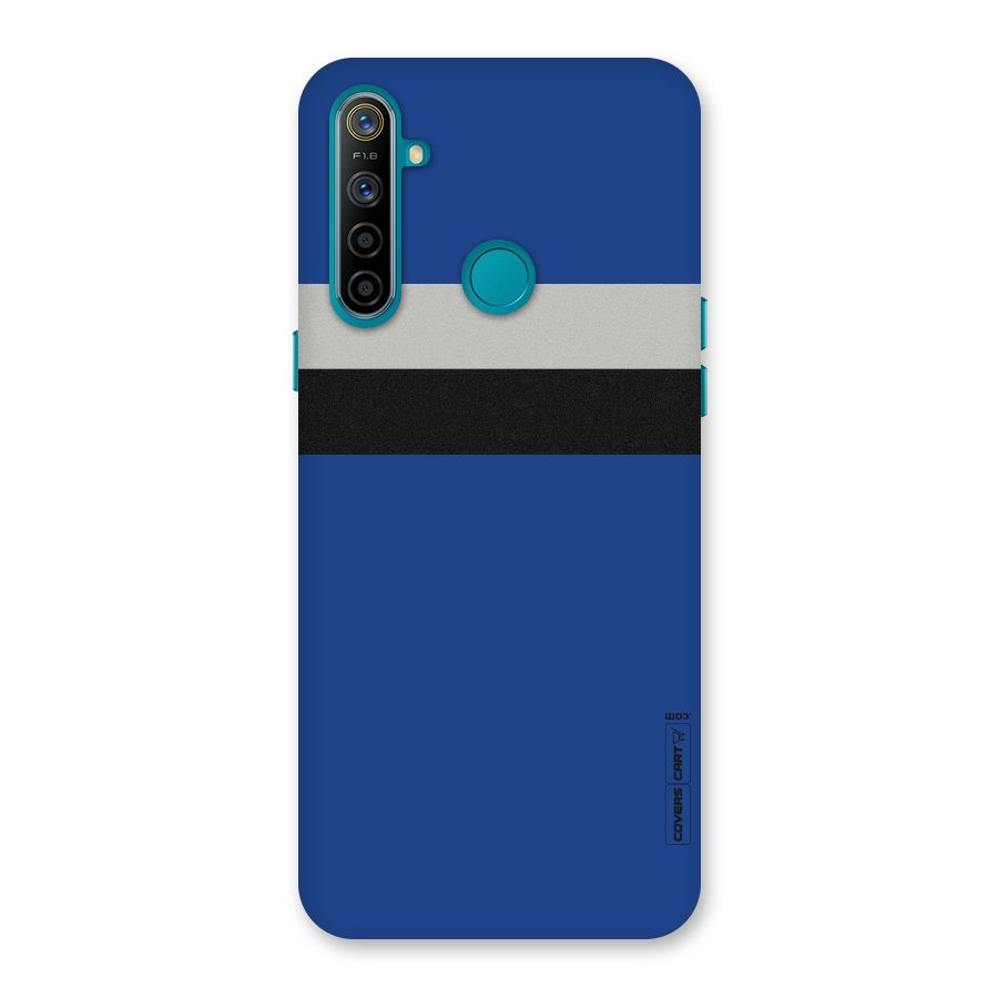 Grey Black Strips Back Case for Realme 5i