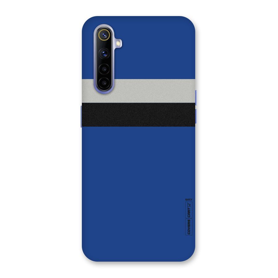 Grey Black Strips Back Case for Realme 6i