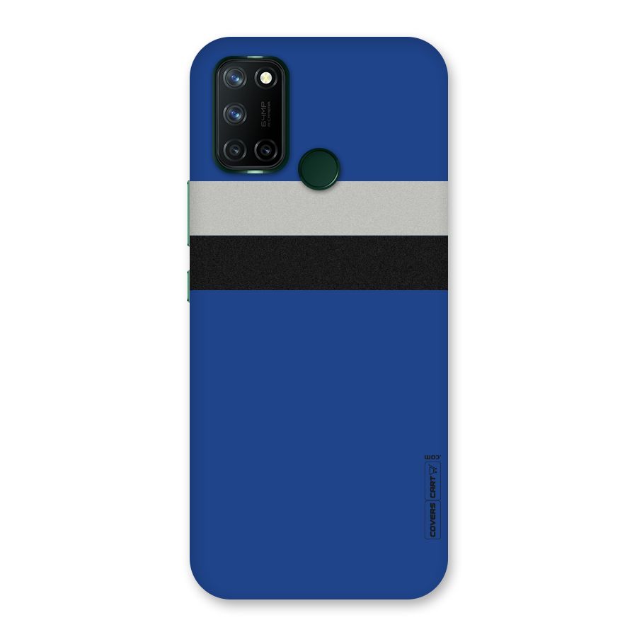 Grey Black Strips Back Case for Realme 7i