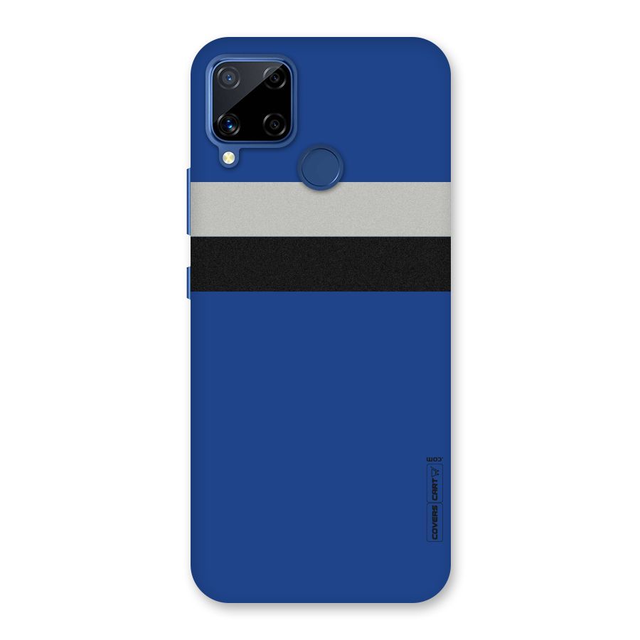 Grey Black Strips Back Case for Realme C12