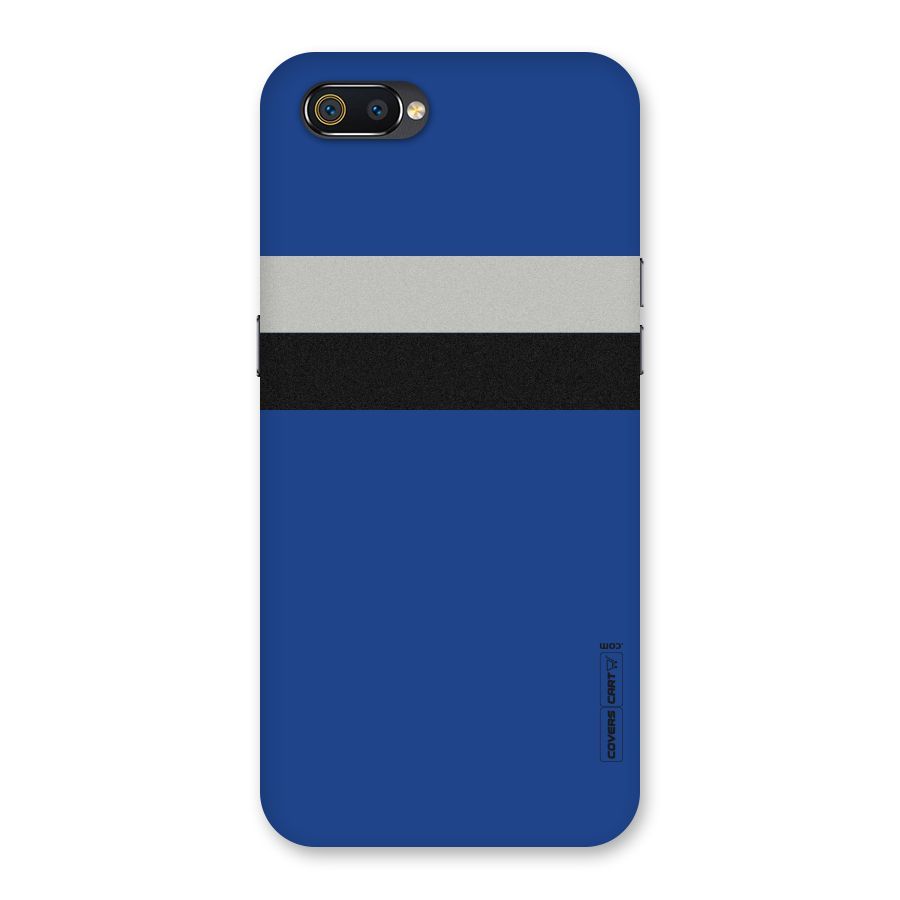 Grey Black Strips Back Case for Realme C2