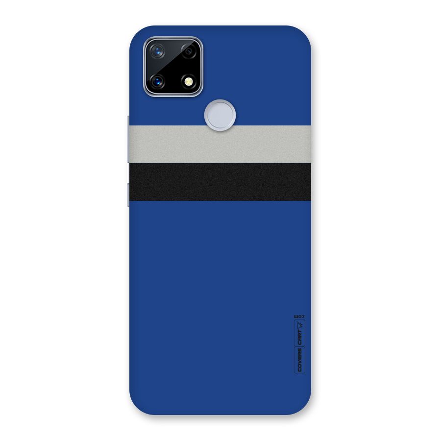 Grey Black Strips Back Case for Realme Narzo 20