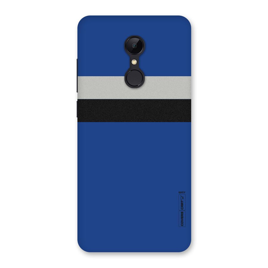 Grey Black Strips Back Case for Redmi 5