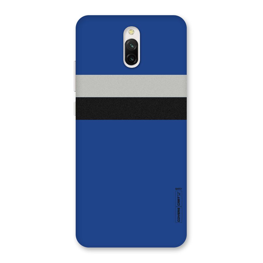 Grey Black Strips Back Case for Redmi 8A Dual