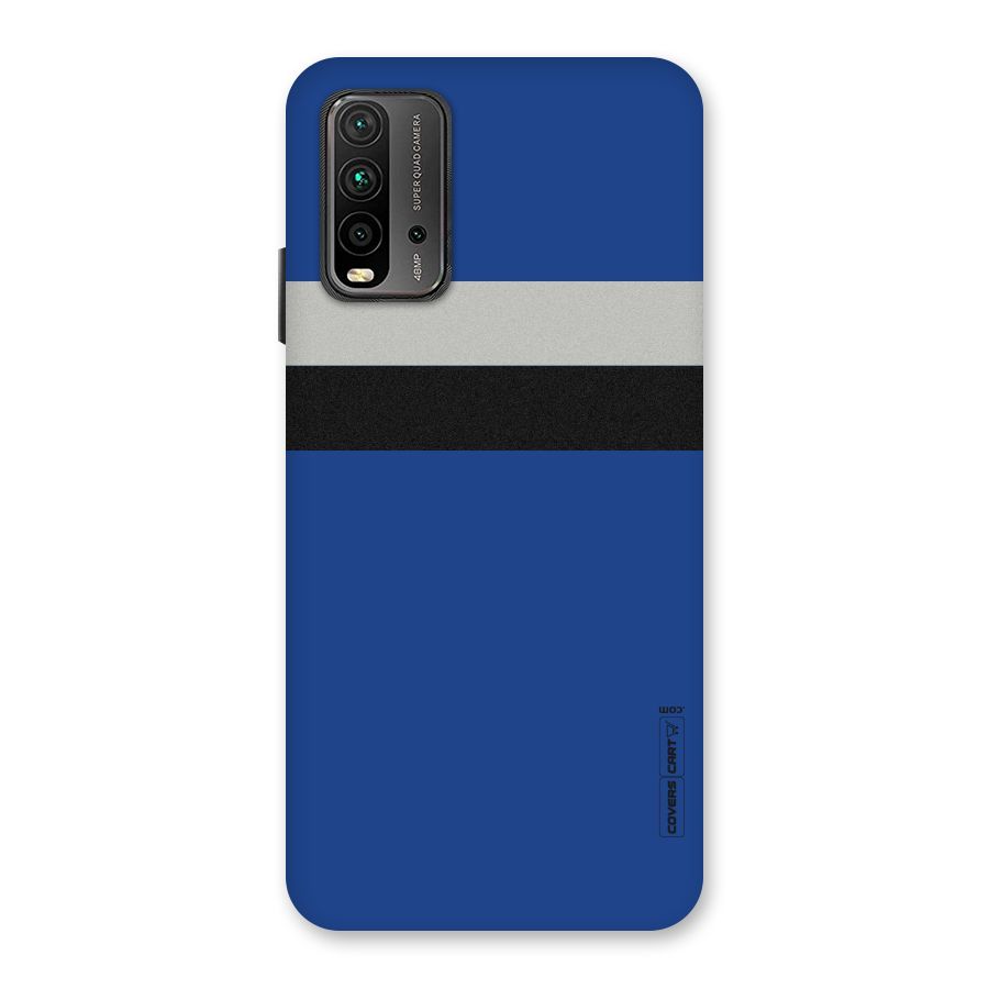 Grey Black Strips Back Case for Redmi 9 Power