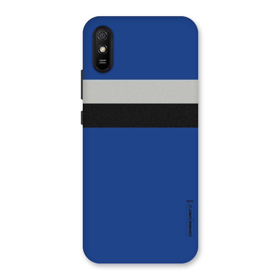 Grey Black Strips Back Case for Redmi 9i