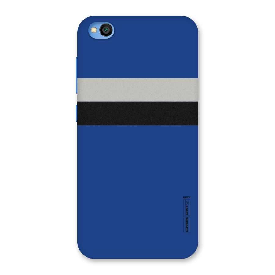 Grey Black Strips Back Case for Redmi Go