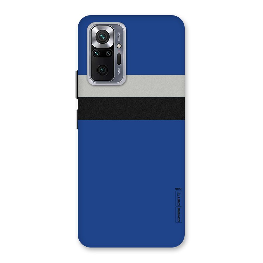 Grey Black Strips Back Case for Redmi Note 10 Pro Max