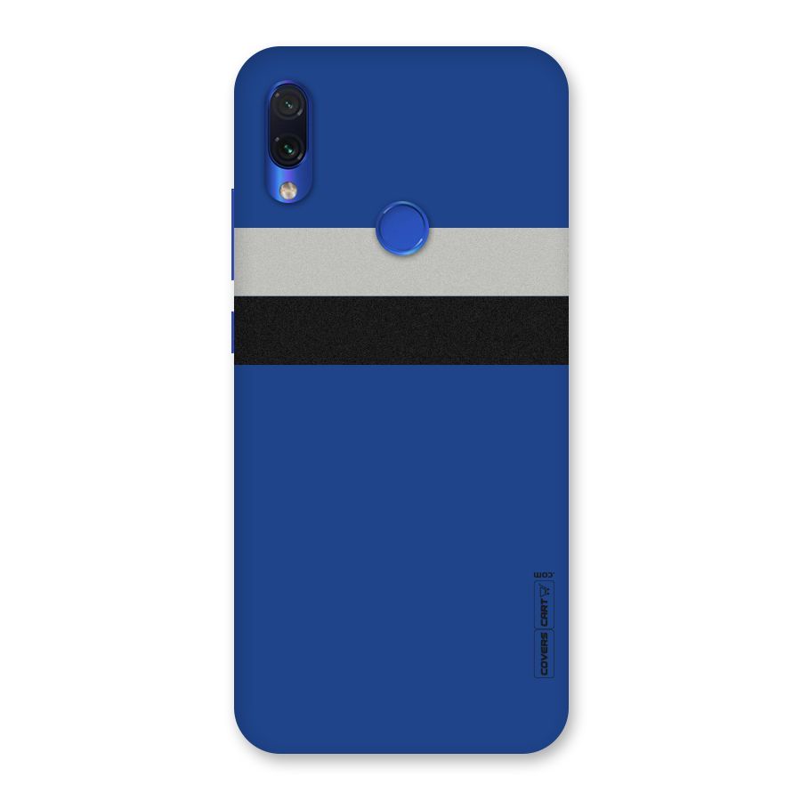 Grey Black Strips Back Case for Redmi Note 7