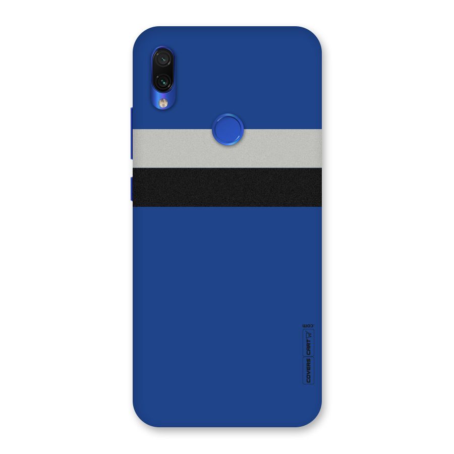 Grey Black Strips Back Case for Redmi Note 7S