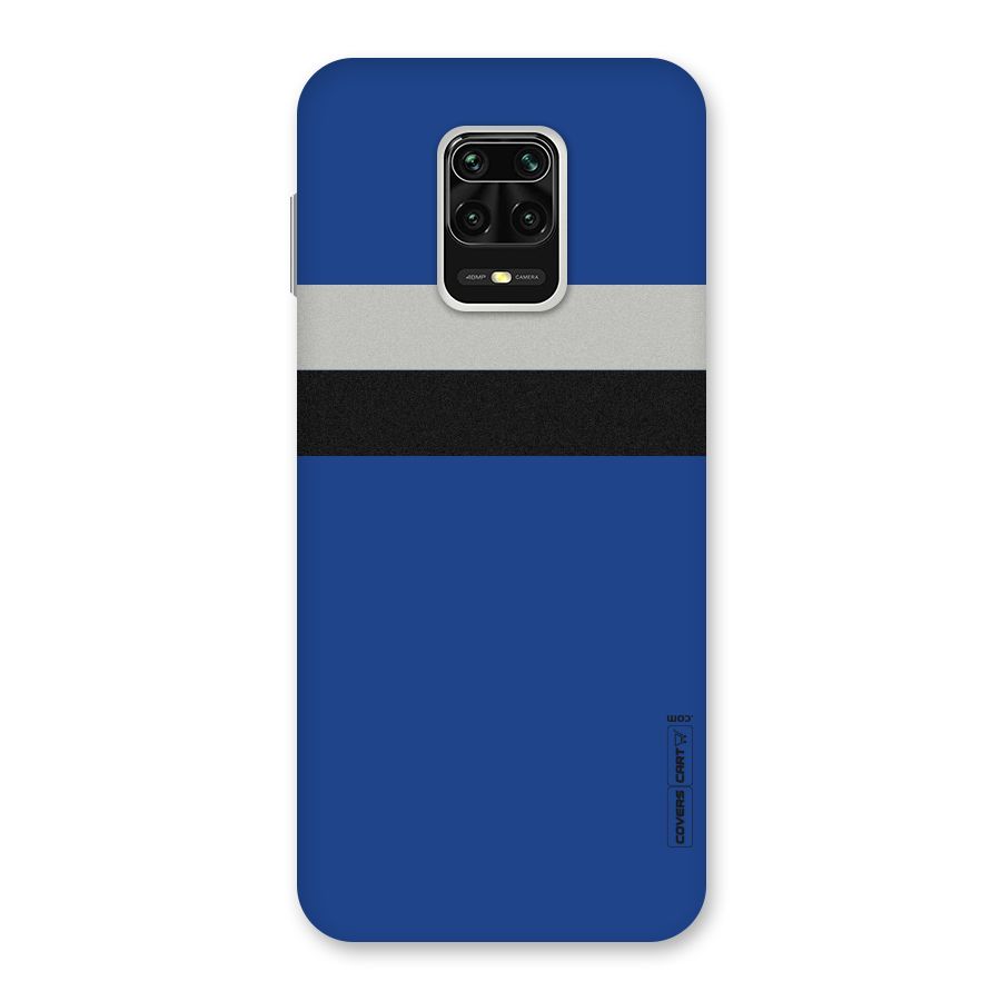 Grey Black Strips Back Case for Redmi Note 9 Pro
