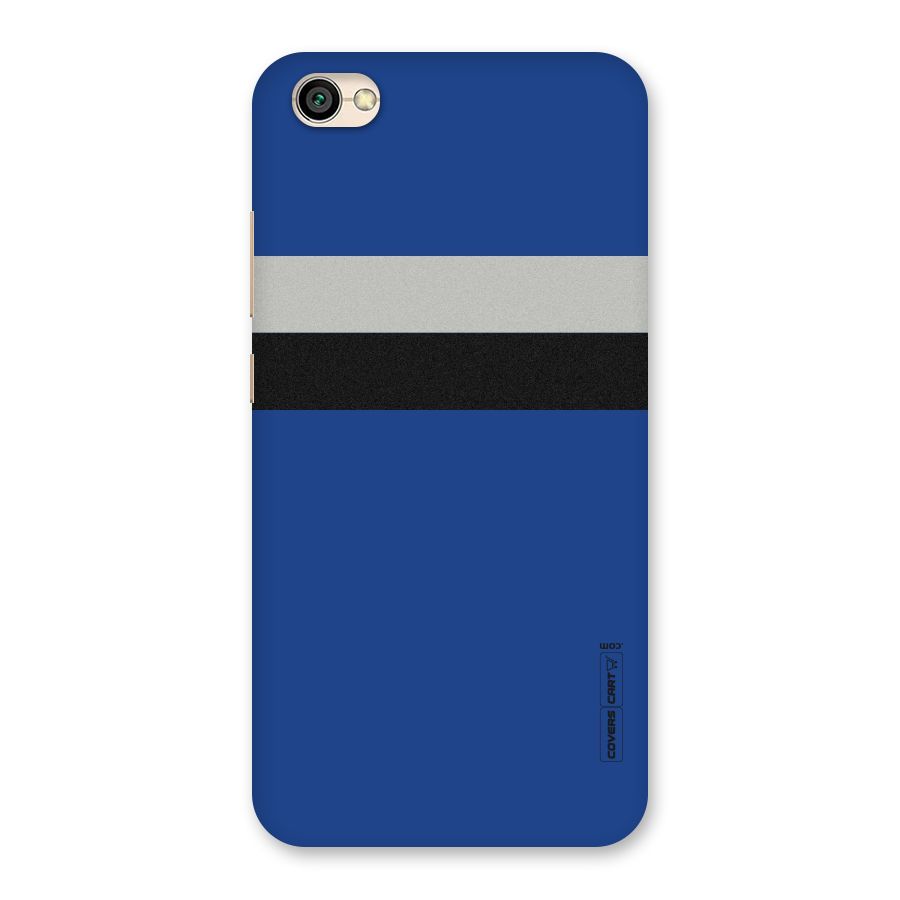 Grey Black Strips Back Case for Redmi Y1 Lite